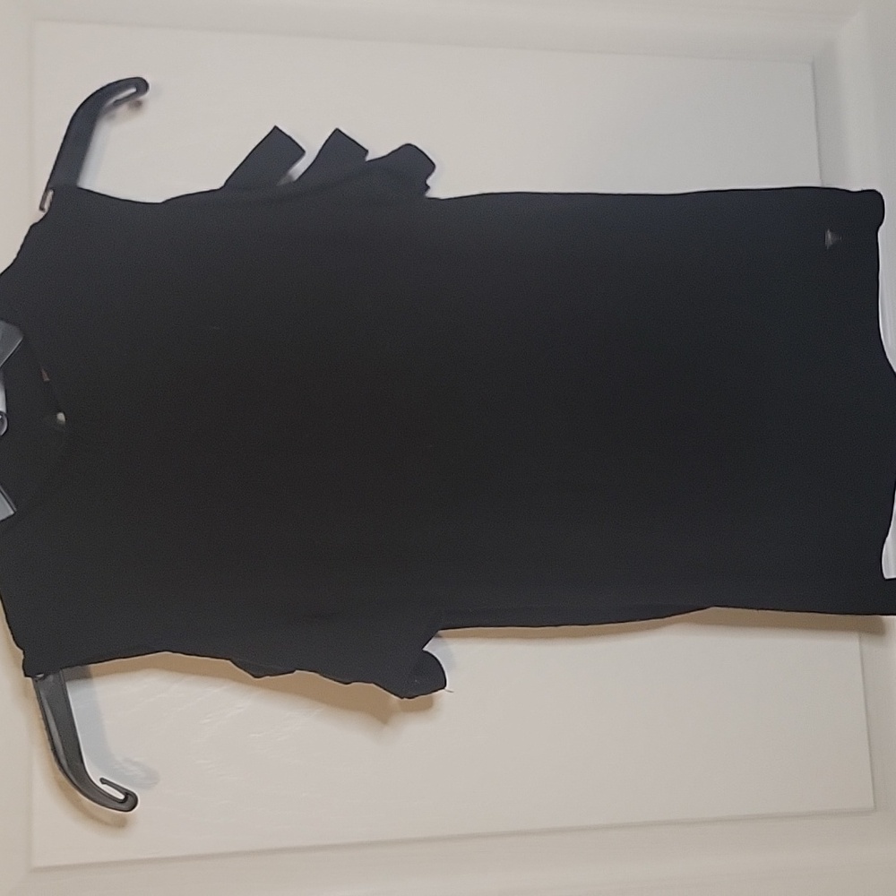 Guess S Black Ribbed Top